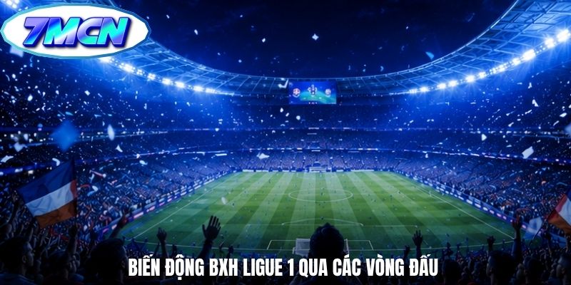 Biến động BXH Ligue 1 qua các vòng đấu