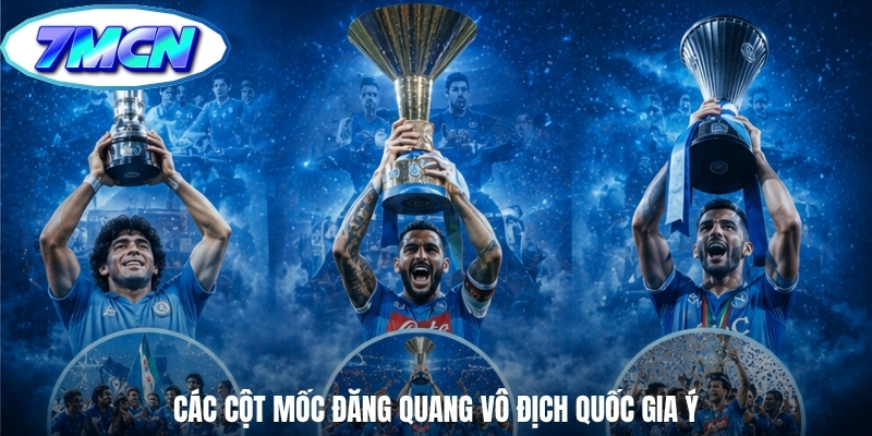 Các cột mốc đăng quang vô địch quốc gia Ý