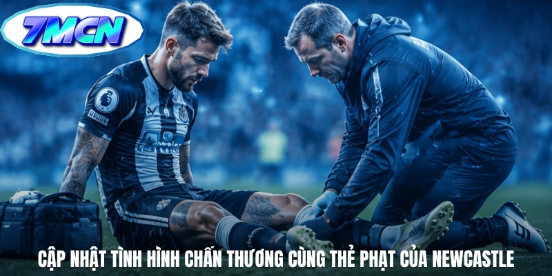 Cập nhật tình hình chấn thương cùng thẻ phạt của Newcastle