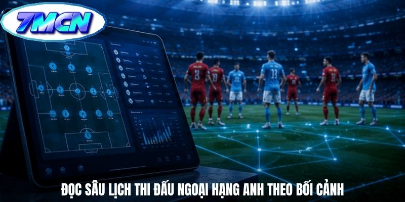 Đọc sâu lịch thi đấu ngoại hạng anh theo bối cảnh