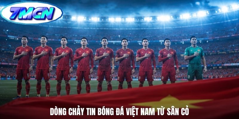 Dòng chảy tin bóng đá Việt Nam từ sân cỏ Dòng chảy tin bóng đá Việt Nam từ sân cỏ