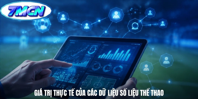 Giá trị thực tế của các dữ liệu số liệu thể thao