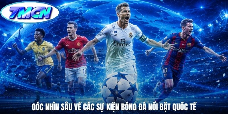Góc nhìn sâu về các sự kiện bóng đá nổi bật quốc tế