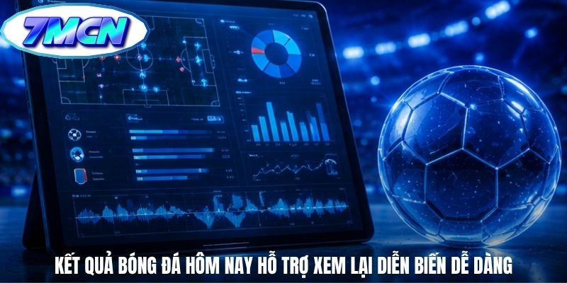 Kết quả bóng đá hôm nay hỗ trợ xem lại diễn biến dễ dàng