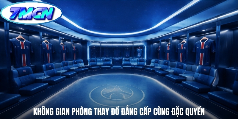 Không gian phòng thay đồ đẳng cấp cùng đặc quyền
