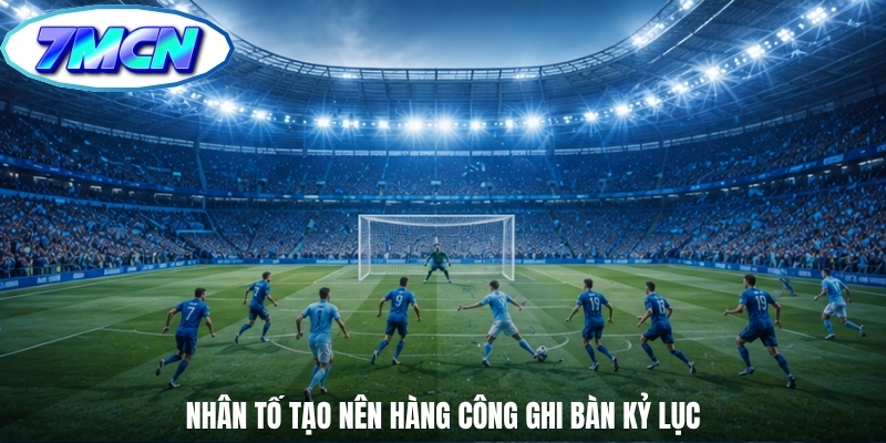 Nhân tố tạo nên hàng công ghi bàn kỷ lục