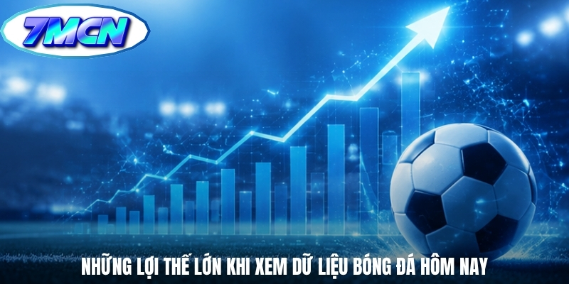 Những lợi thế lớn khi xem dữ liệu bóng đá hôm nay