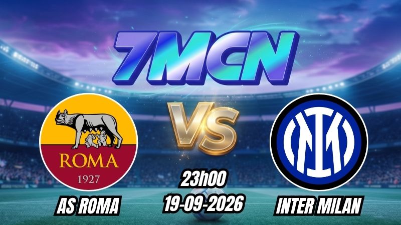 Soi kèo nhà cái AS Roma vs Inter Milan 23h00 - 19/09/2026