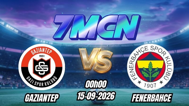 Soi kèo nhà cái Gaziantep vs Fenerbahce 00h00 - 15/09/2026